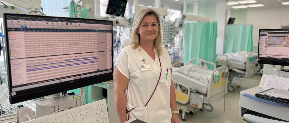 Od papírové dokumentace k&nbsp;monitoru: Oddělení 13 už dva roky využívá systém, který změnil práci sester